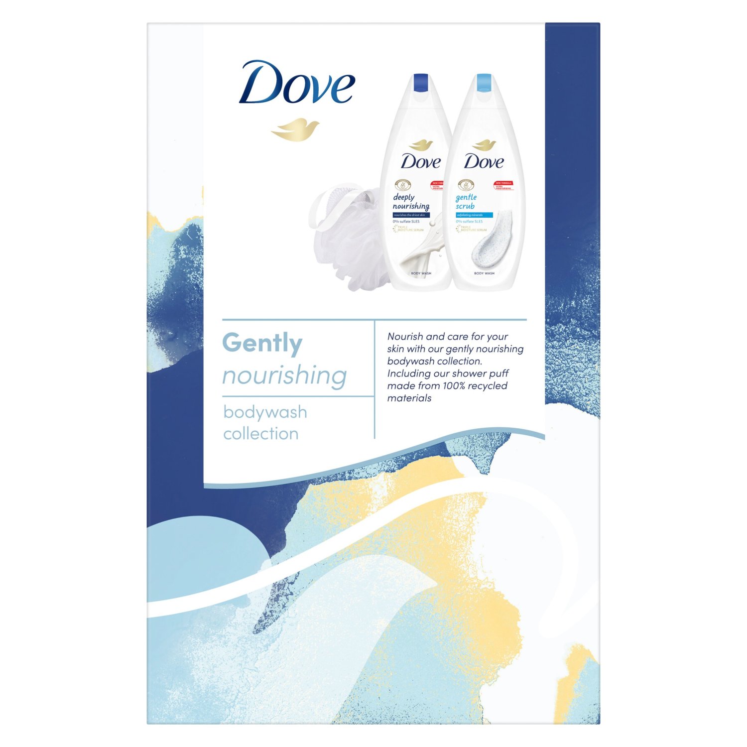 Dove Gently Nourishing Bodywash Collection Gift Set (470 g)