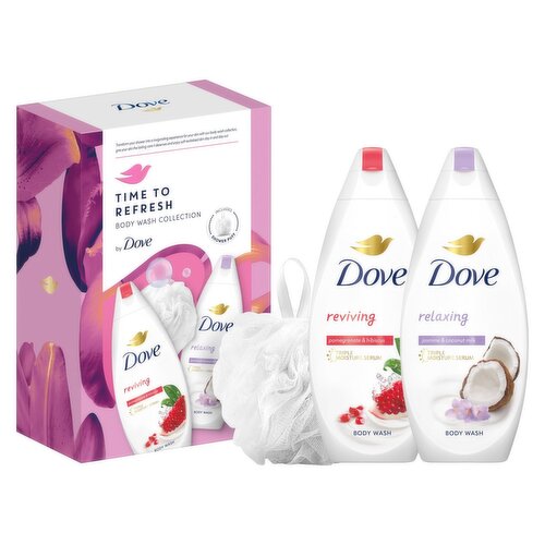 Dove Time to Refresh Body Wash Collection (470 g)