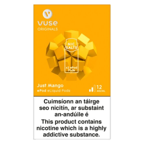 Vuse ePod Cartridges Just Mango 12mg 1 Piece Storefront EN