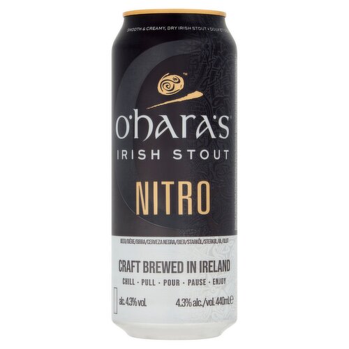 O'Hara's Nitro Stout Can (440 ml)