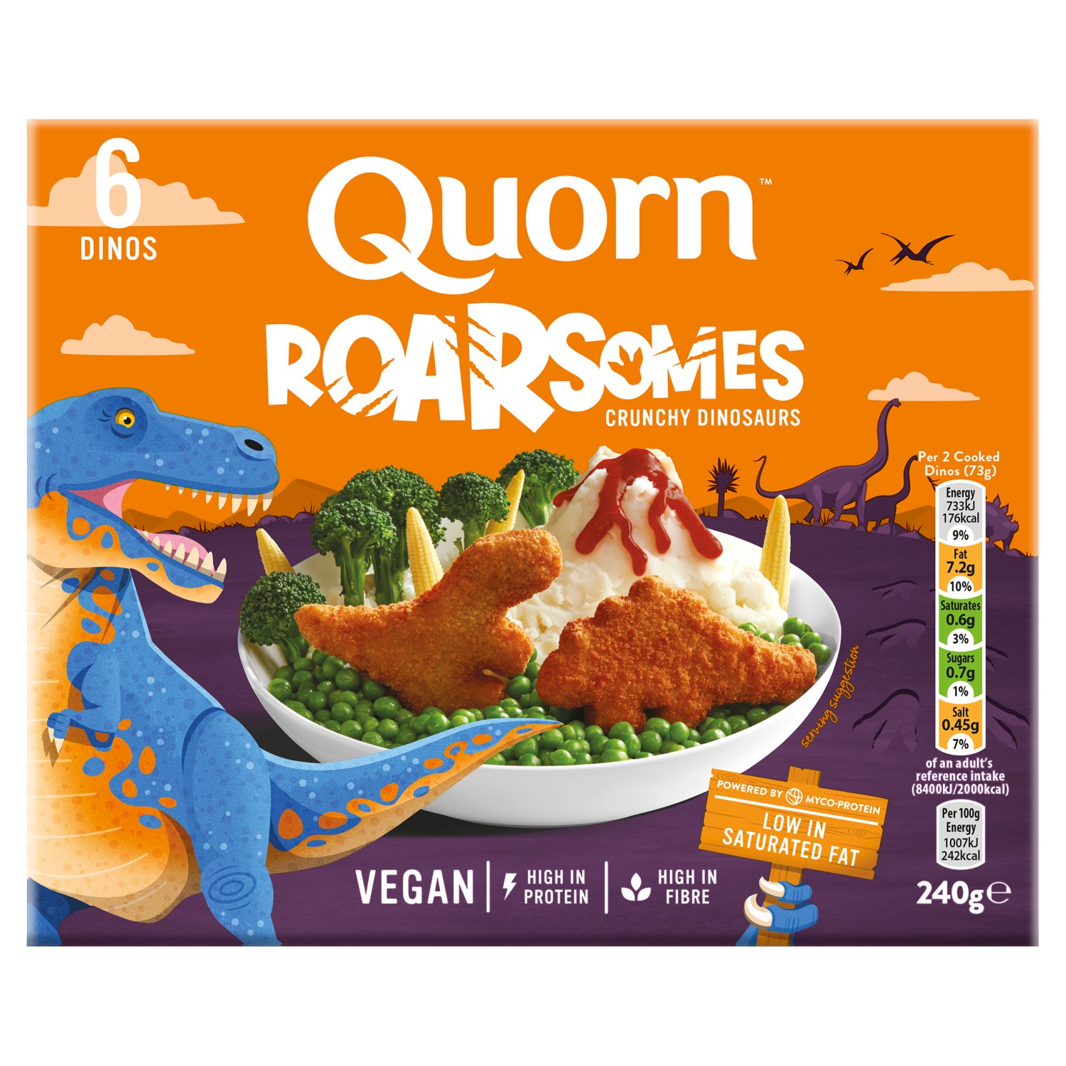 Quorn Roarsomes (240 g)