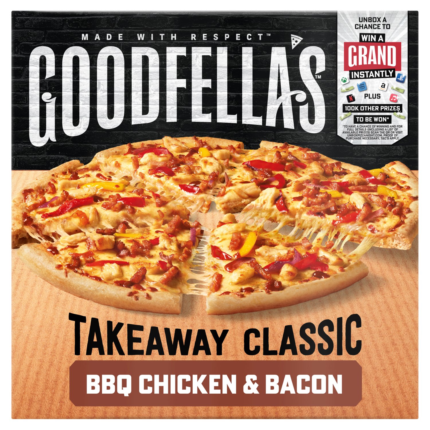 Goodfellas Takeaway BBQ Chicken Pizza (509 g)