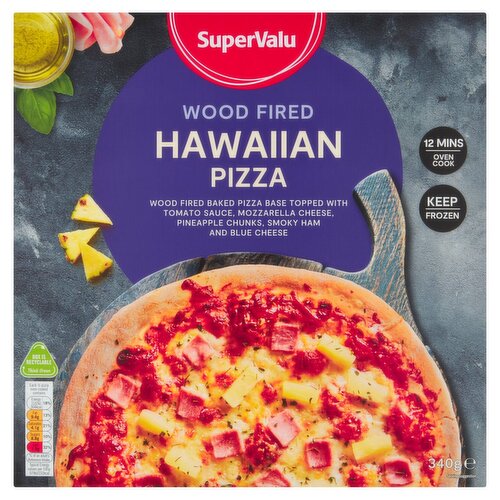 SuperValu Wood Fired Hawaiian Pizza (340 g)