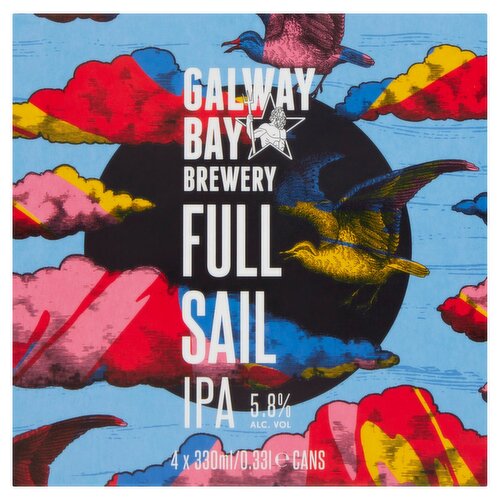 Galway Bay Full Sail 4Pk Can (330 ml)