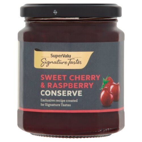 Signature Tastes Raspberry Cherry Jam (340 g)