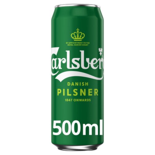 Carlsberg Danish Pilsner Lager Cans 15 Pack (500 ml)