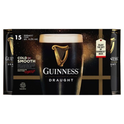 Guinness Stout Can 15 pack (500 ml)