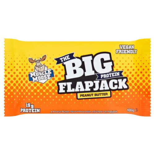 Muscle Moose Protein Flapjack Peanut Butter (100 g)