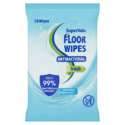 SuperValu Antibacterial Floor Wipes 15s (230 g)