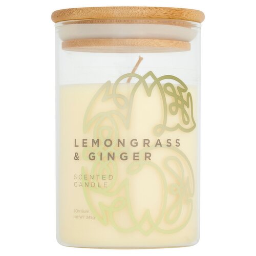 The Celtic Collection Lemongrass and Ginger Scented Candle (1 Piece)