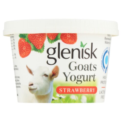 Glenisk Goats Strawberry Yogurt (250 g) Storefront EN
