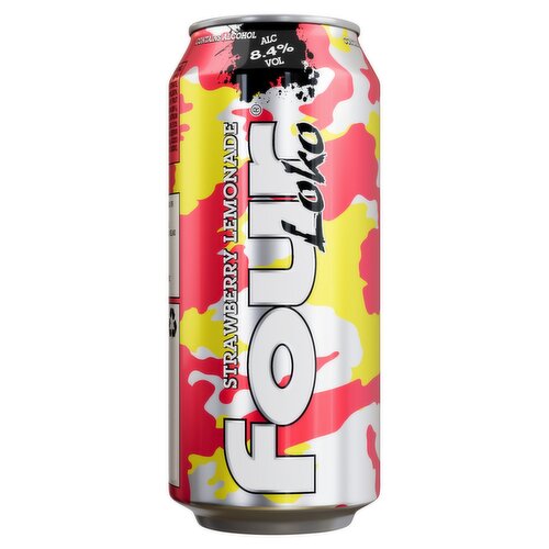 Four Loko Strawberry Lemonade Can (440 ml)