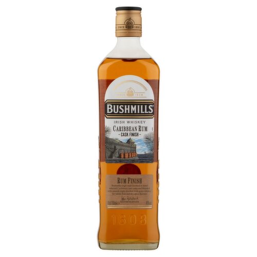 Bushmills Caribbean Rum Cask Finish Whiskey (70 cl)