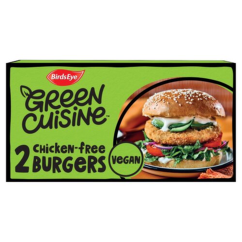 Birds Eye Green Cuisine Light & Crunchy Chickenless Burgers (200 g)