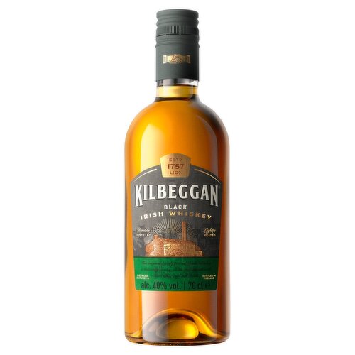 Kilbeggan Black Irish Whiskey (70 cl)