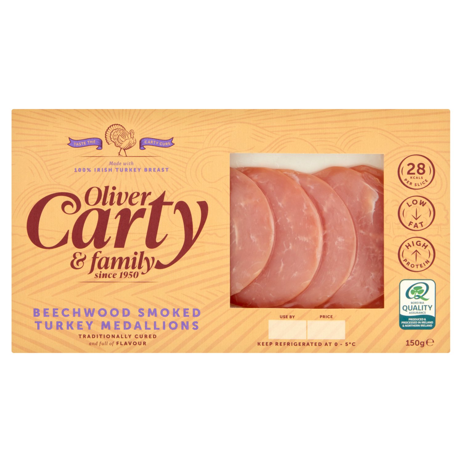 Oliver Carty and Family Smoked Turkey Medallion (150 g)
