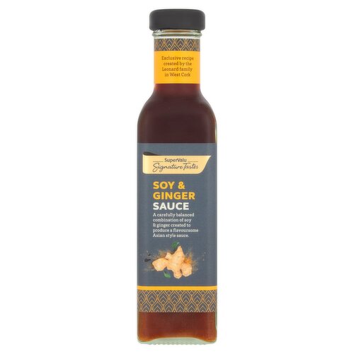 SuperValu Signature Tastes Soy & Ginger Sauce (255 g) Storefront EN