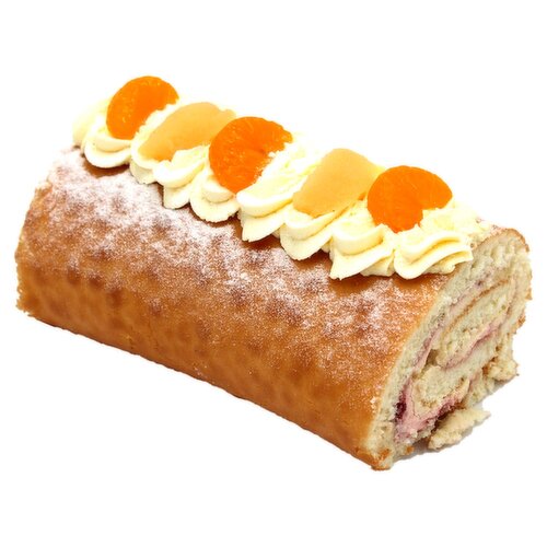 Packaged Fresh Cream Fruit Roulade (590 g)