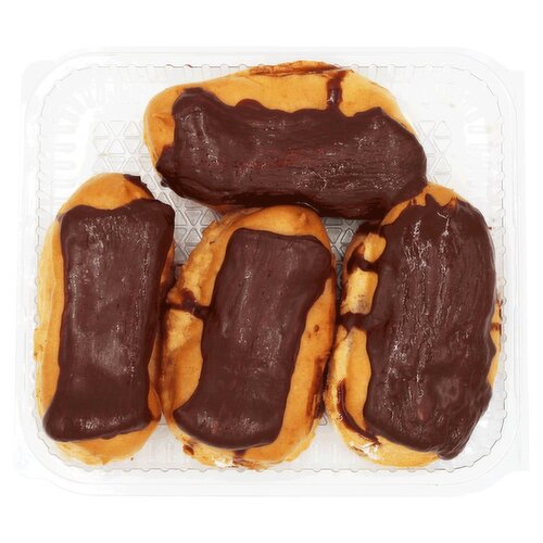 Packaged 4 Pack Chocolate Eclair (250 g)