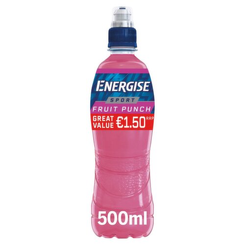 Energise Sport Fruit Punch Bottle (500 ml)