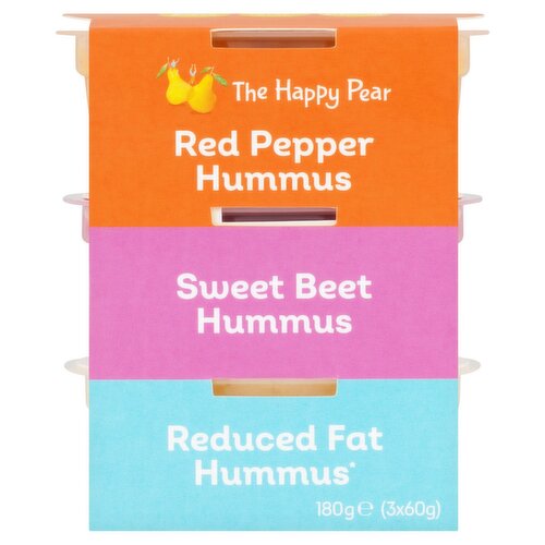 The Happy Pear Hummus Variety Pack (180 g)