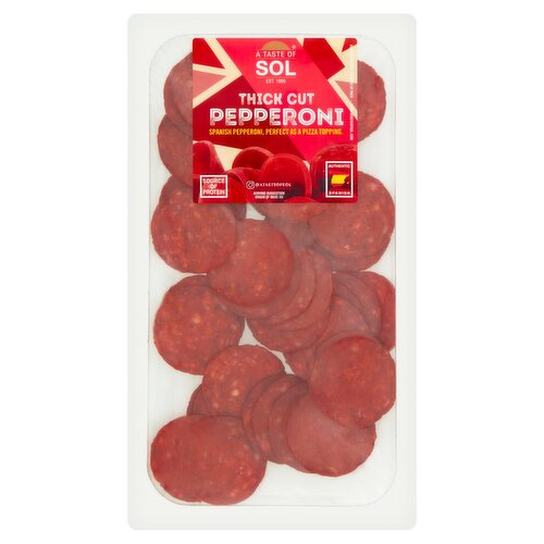 A Taste of Sol Thick Cut Pepperoni Slices (150 g)