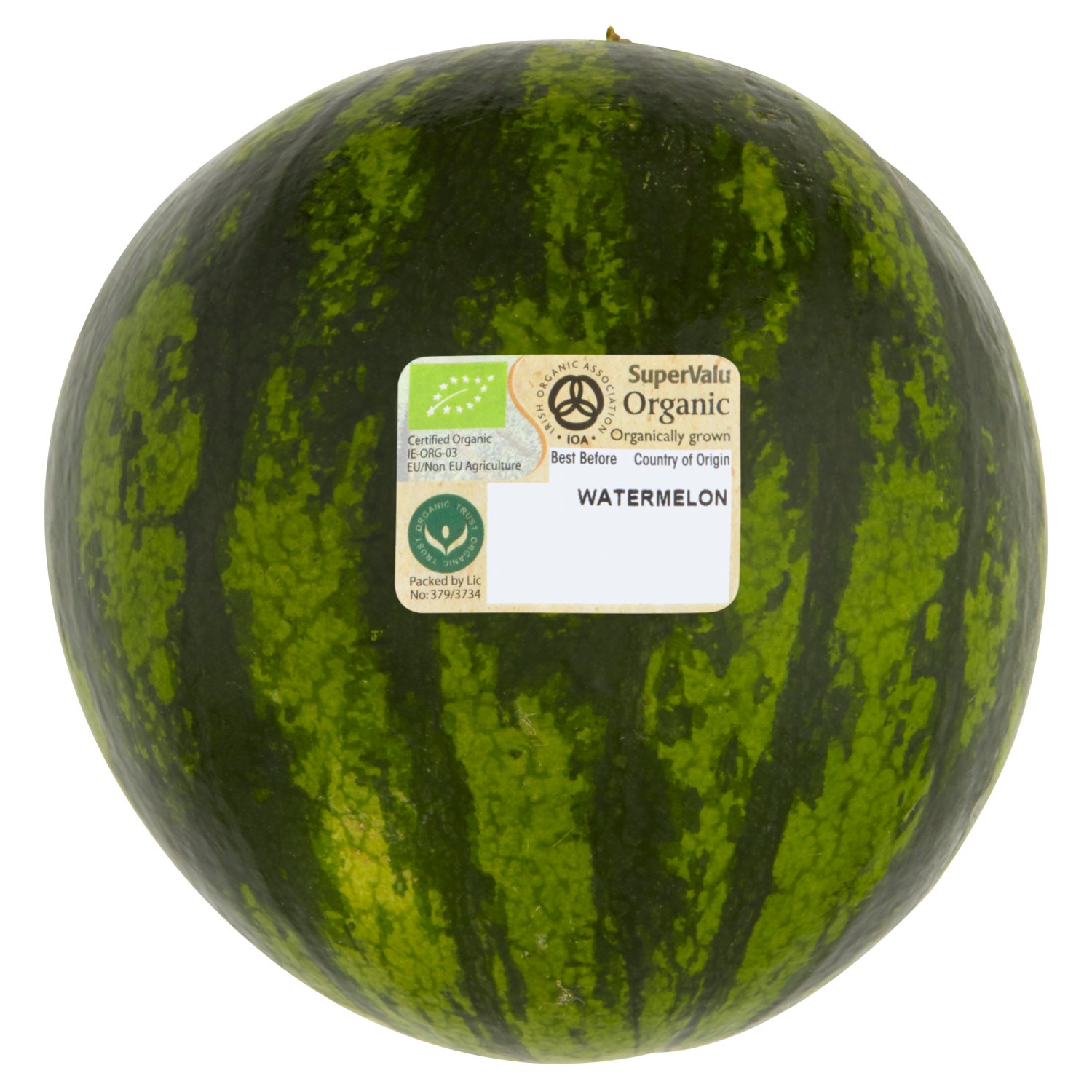 SuperValu Organic Watermelon (1 Piece)