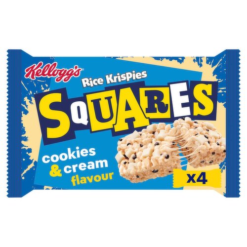 Kellogg's Rice Krispie Cookies And Cream Squares (136 g)