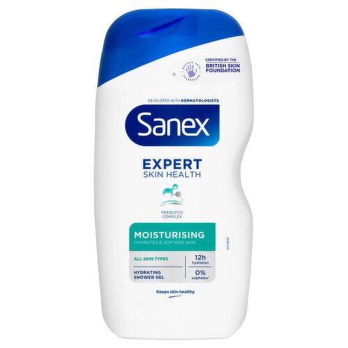 Sanex Moisturising Hydrating Shower Gel (450 ml)