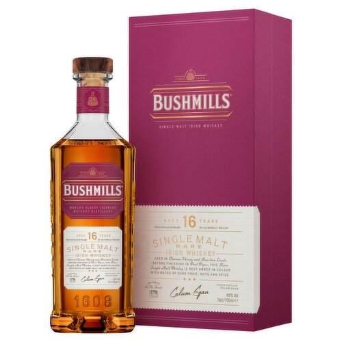 Bushmills 16 Year Old Single Malt Whiskey (70 cl)