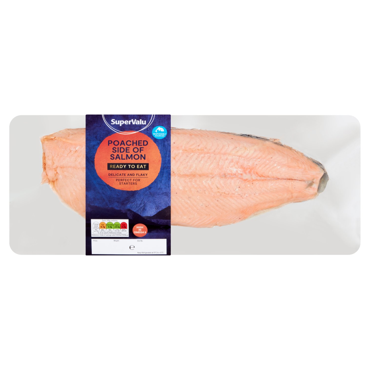 SuperValu Poached Salmon Side (400 g)