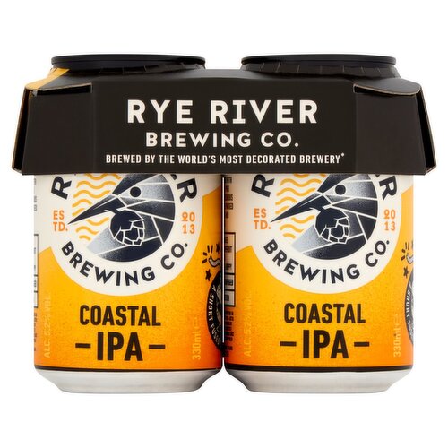 Rye River Coastal Ipa Cans 4 Pack (330 ml)