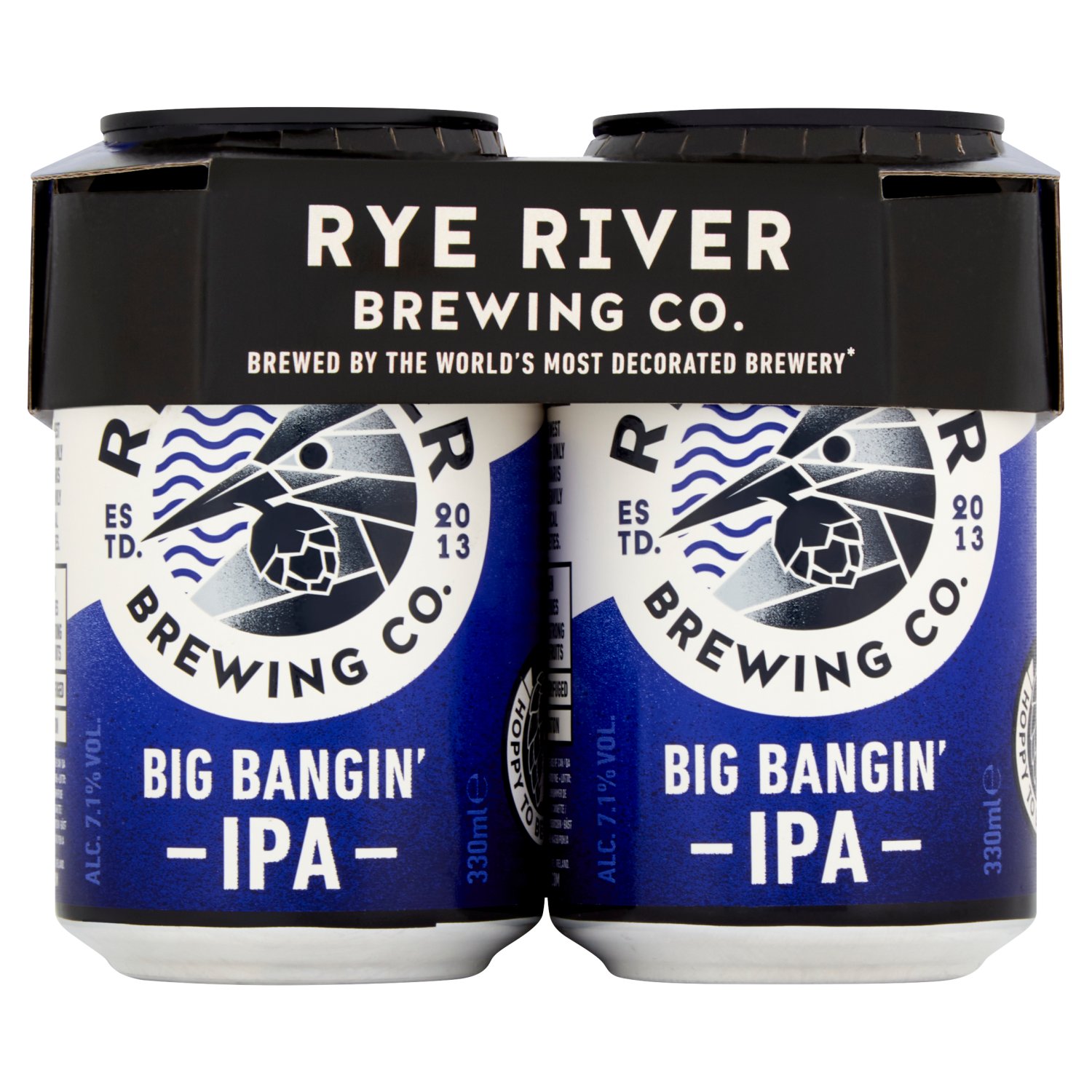 Rye River Big Bangin Ipa Can 4 Pack (330 ml)