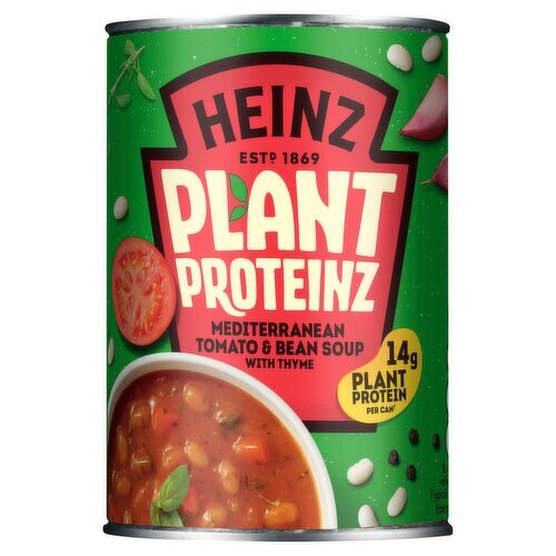 Heinz Plant Proteinz Mediterranean Tomato Soup (400 g)
