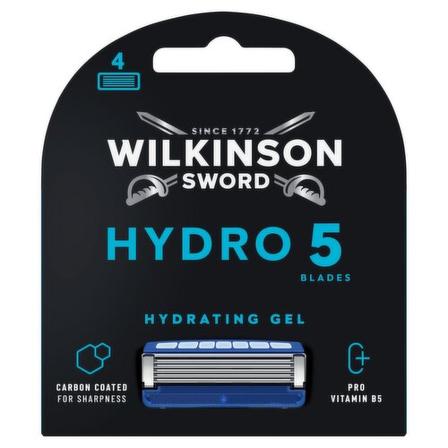 Wilkinson Sword Hydro 5 Skin Protection Mens Blade Refill (4 Piece)