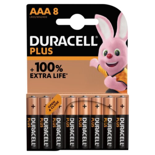 Duracell Mainline AAA (8 Piece)