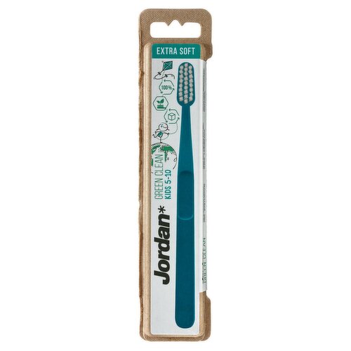 Jordan Green Clean Kids Toothbrush (1 Piece)