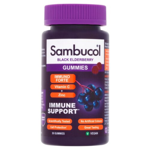 Sambucol Black Elderberry Gummies Adults (30 Piece)