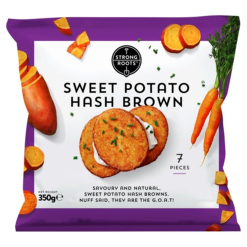 Strong Roots Sweet Potato Hash Brown (350 g)