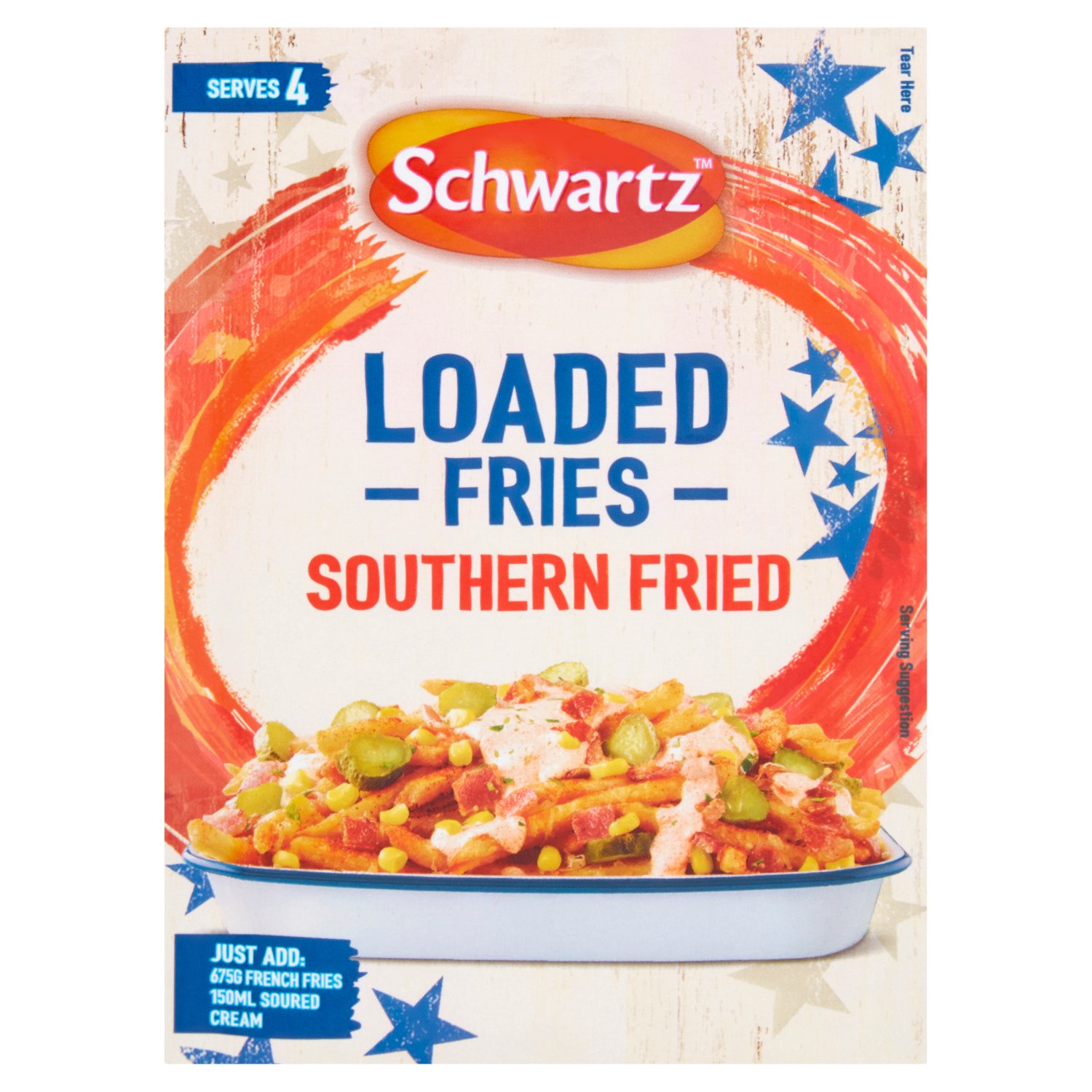 Schwartz Loaded Fries Southern Fried (20 g)