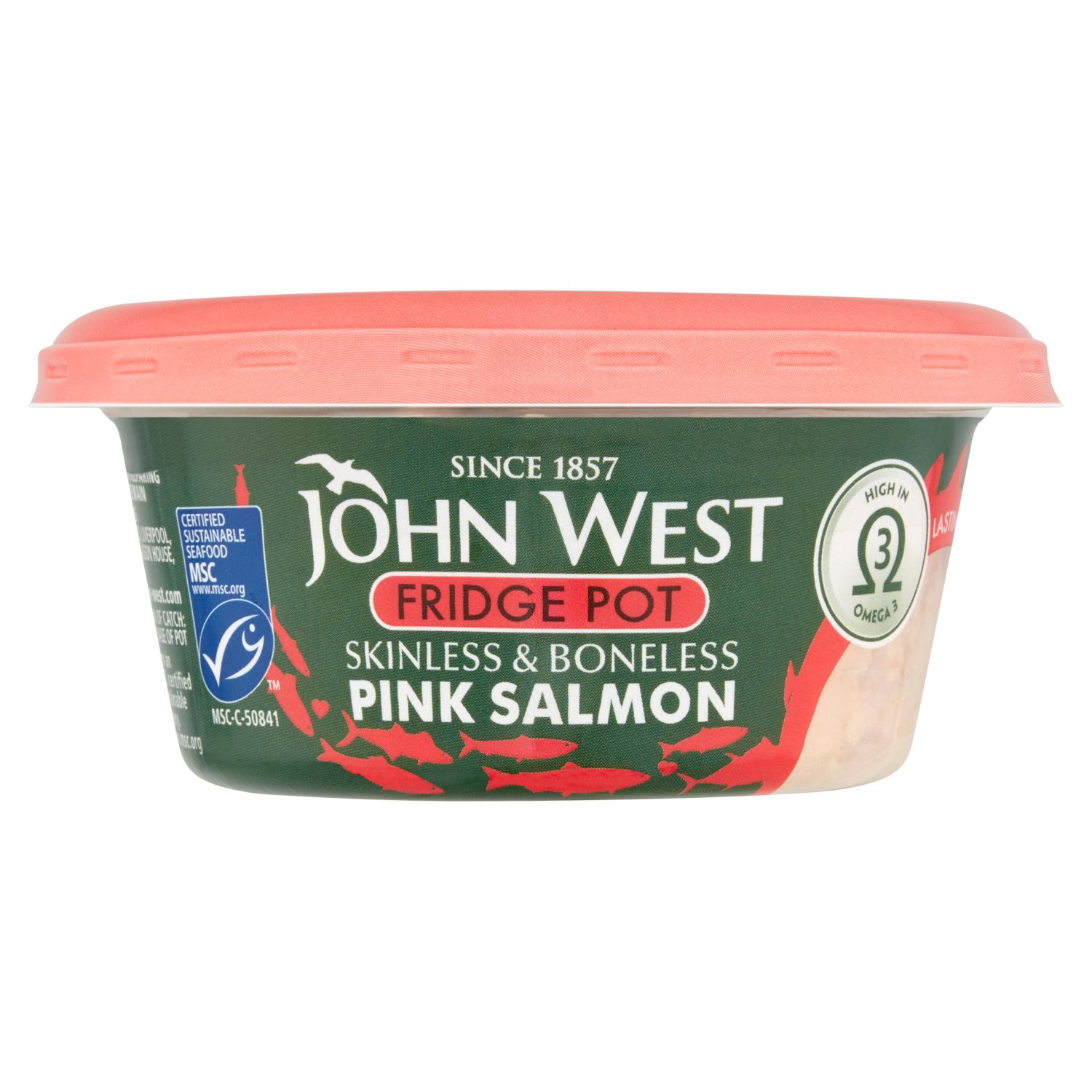 John West Salmon Fridge Pot (128 g)