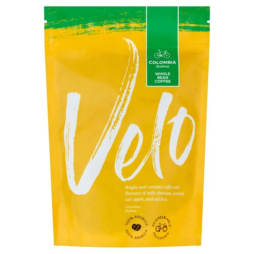 Velo Colombia Dulima Whole Bean Coffee (200 g)