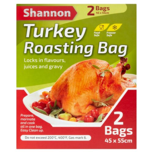 Shannon Turkey Roasting Bags 2s (2 Piece)