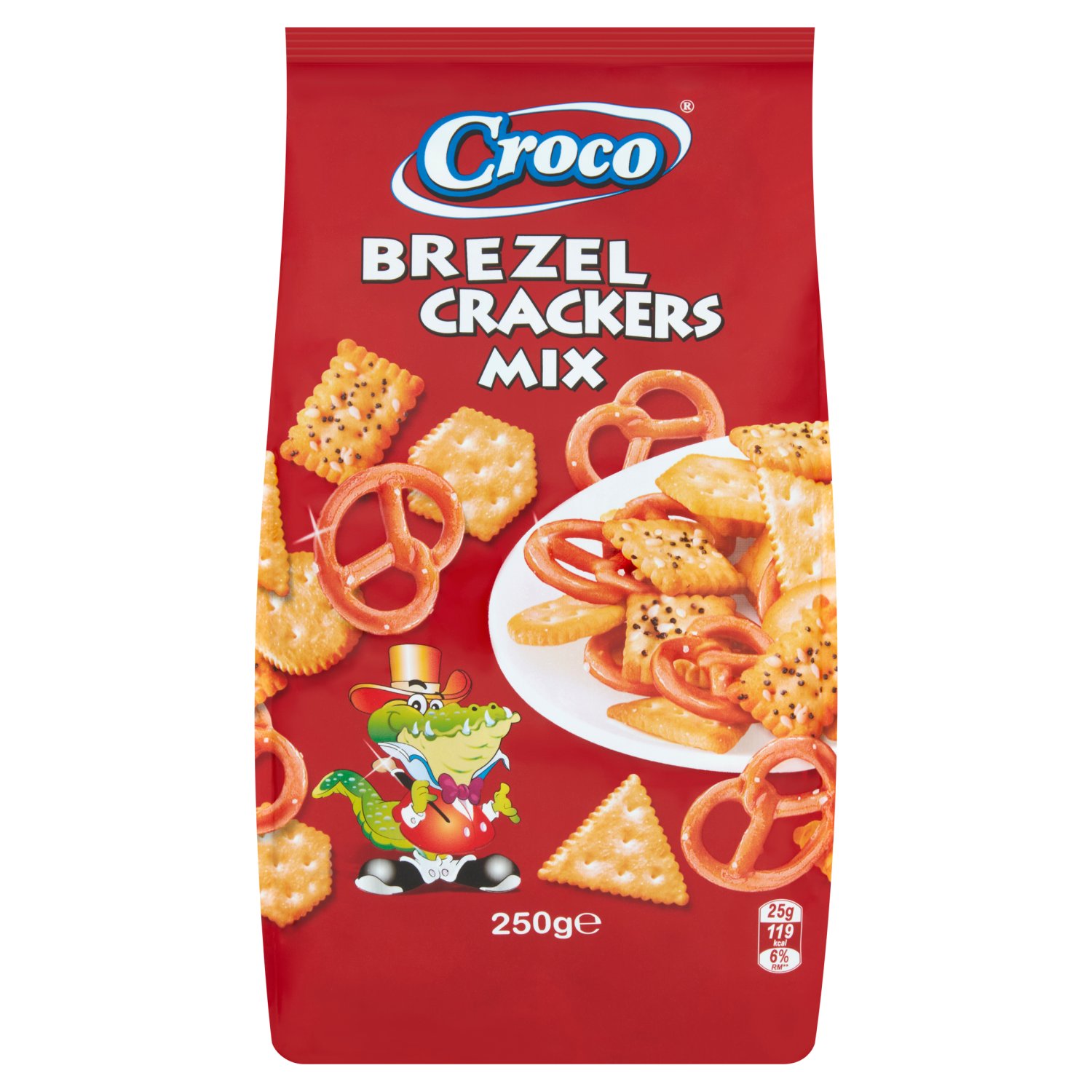 Croco Brezel Crackers Mix 250g (250 g)