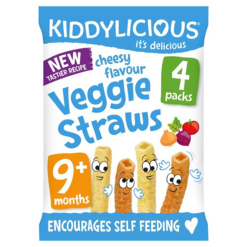 Kiddylicious Cheesy Straws Mp 4x4x1 (40 g)