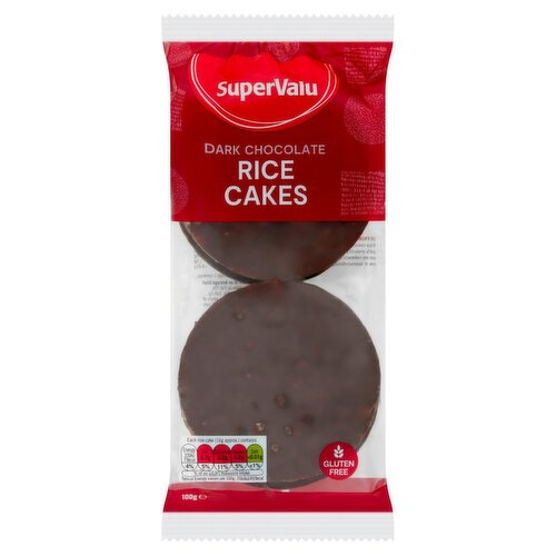 SuperValu Dark Chocolate Rice Cakes (100 g)