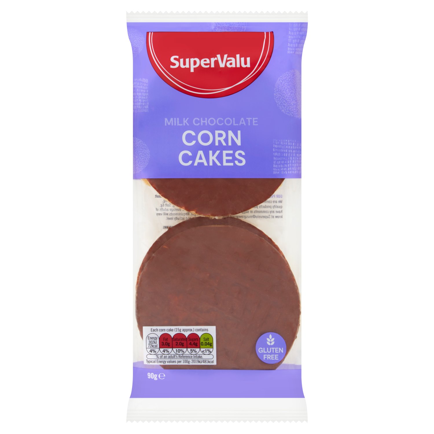 SuperValu Milk Chocolate Corn Cakes (90 g)