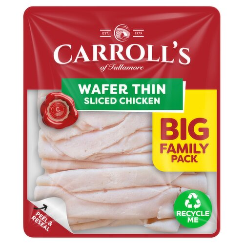 Carrolls of Tullamore Wafer Thin Sliced Chicken (210 g)