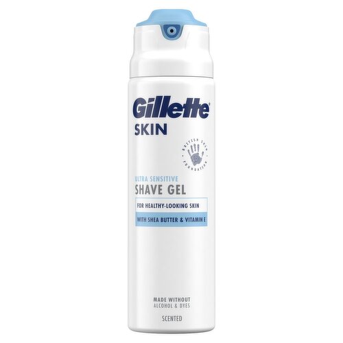 Gillette Skin Sensitive Mens Shaving Gel (200 ml)