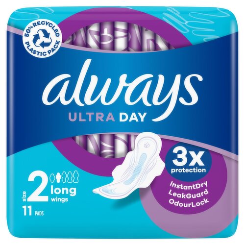 Always Ultra Pads Long Plus (11 Piece) Storefront EN